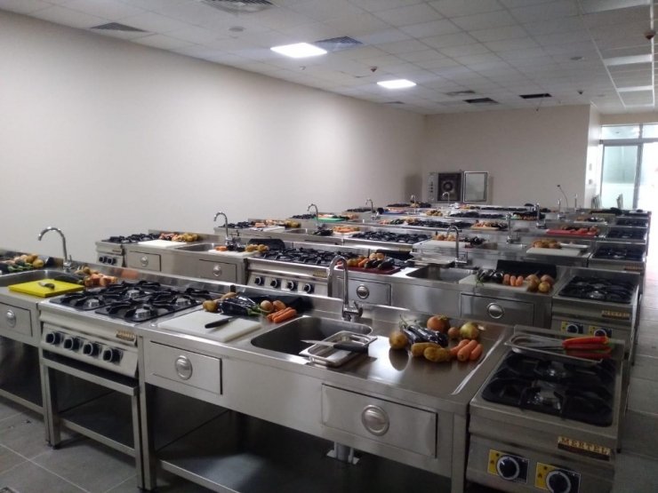 Subü’de Uygulama Mutfağında Eğitim Gerçekleşti