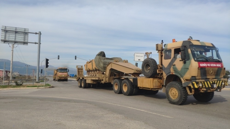 Sınıra Obüs Sevkiyatı