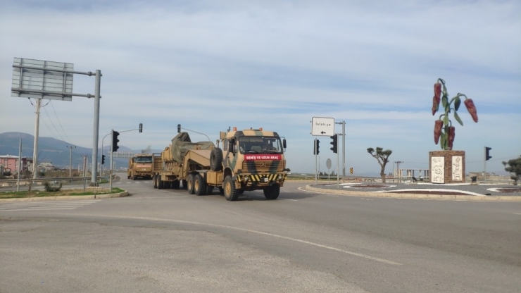 Sınıra Obüs Sevkiyatı