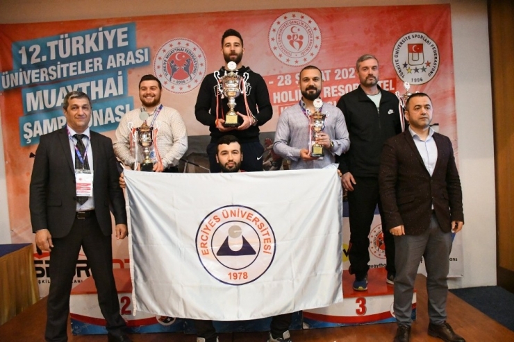 Erciyes Üniversitesi, Muaythai’de Türkiye Şampiyonu Oldu