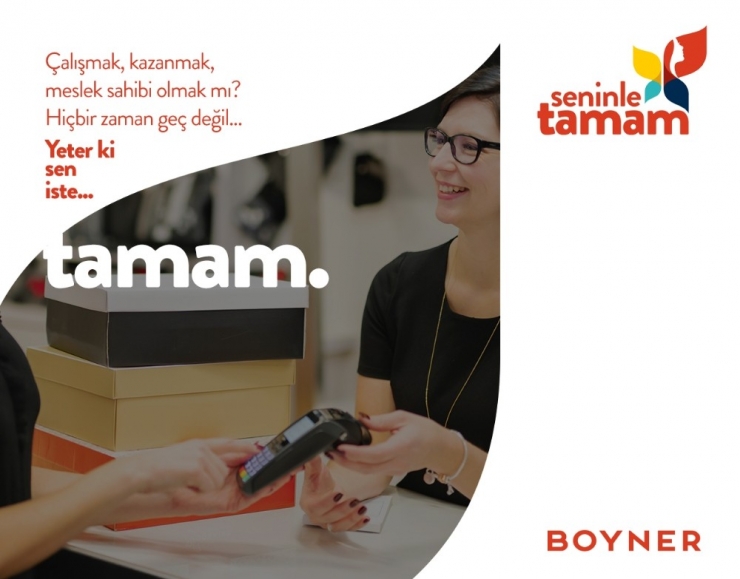 Yüzlerce Ev Kadını Boyner’de Meslek Sahibi Olacak