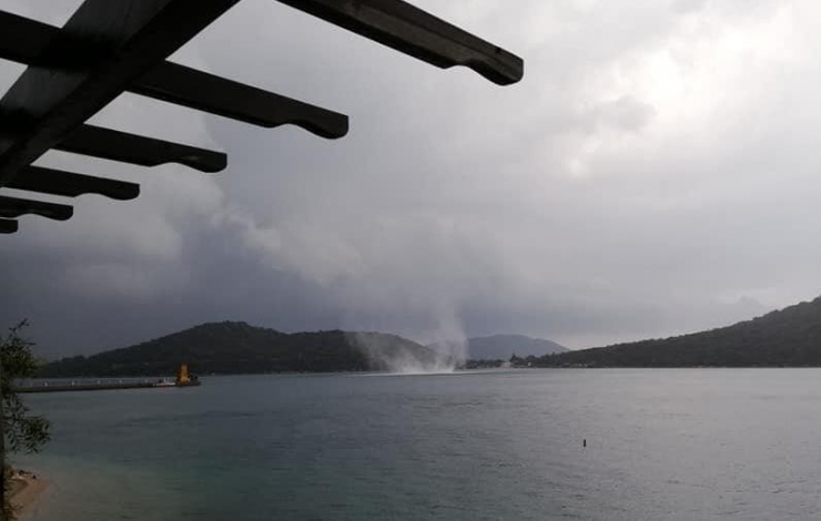 Marinadaki Hortum Böyle Görüntülendi