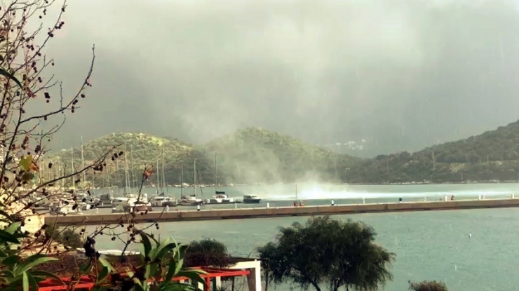 Marinadaki Hortum Böyle Görüntülendi