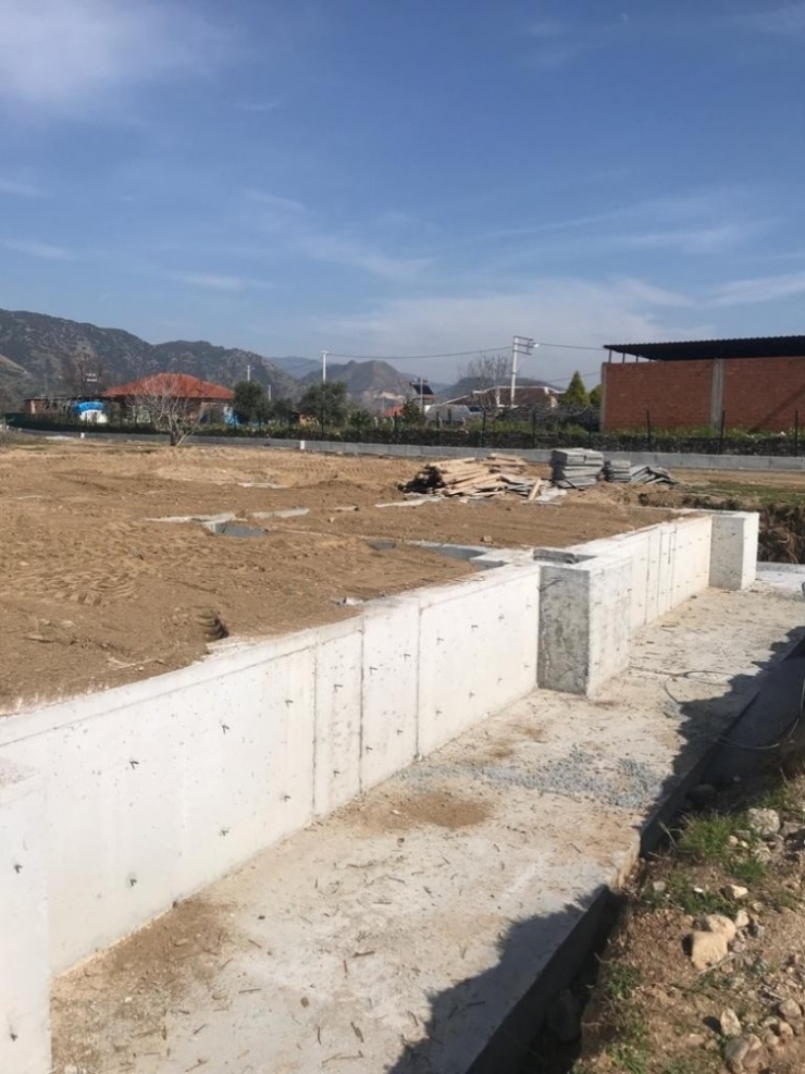 Soğuk Hava Deposu İnşaatı Devam Ediyor