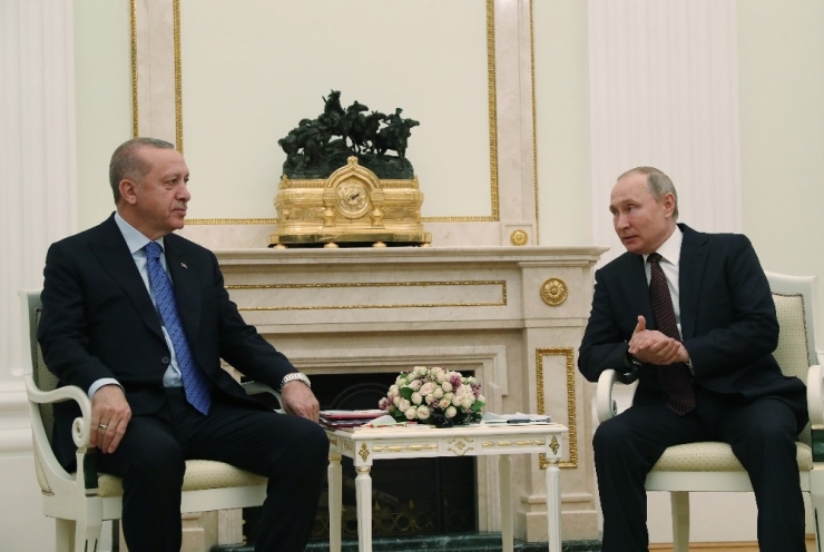 Cumhurbaşkanı Recep Tayyip Erdoğan, "Buradan Atacağımız Adım Alacağımız İsabetli Kararla Bölgeyi De Ülkelerimizi De Rahatlatacaktır" Dedi.