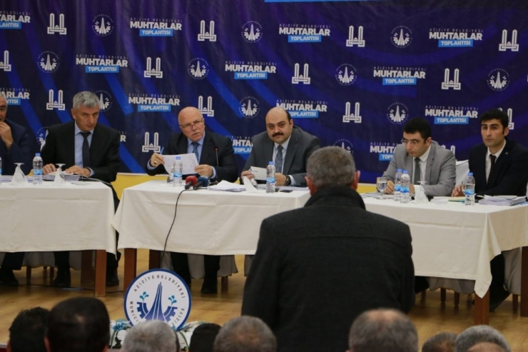 Aziziye’de Muhtarlar Buluşması