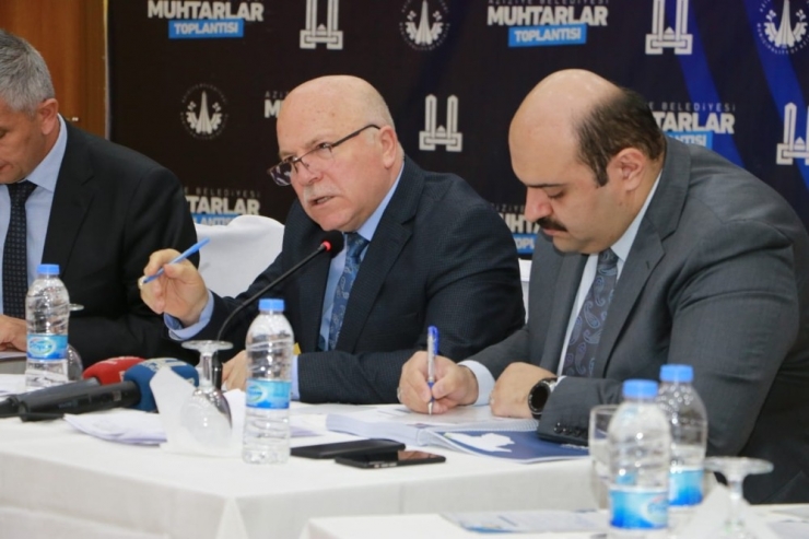 Aziziye’de Muhtarlar Buluşması