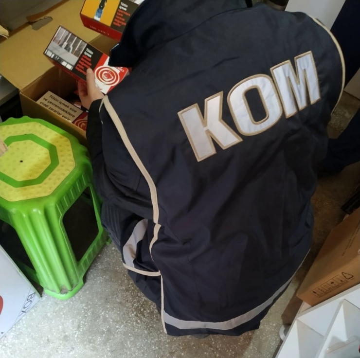 Kaçak Tütüne Kom’dan Geçit Yok
