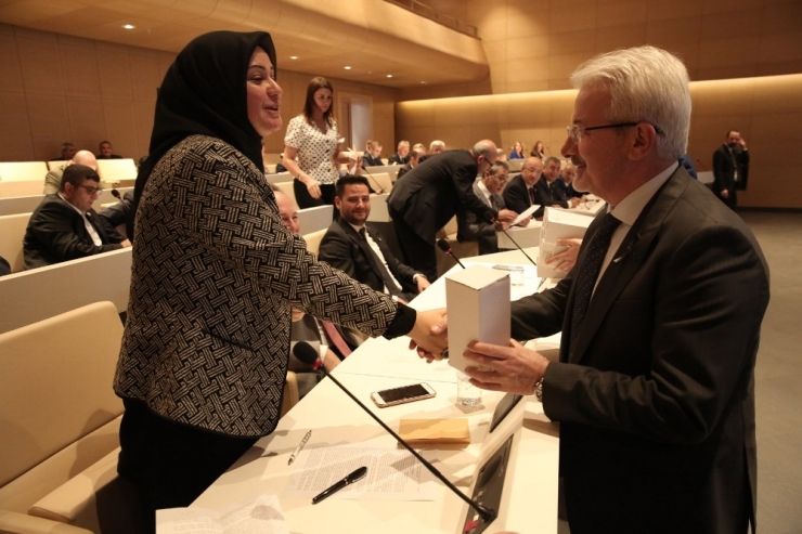 Nilüfer Meclisi’nde Şehitlere Saygı Duruşu