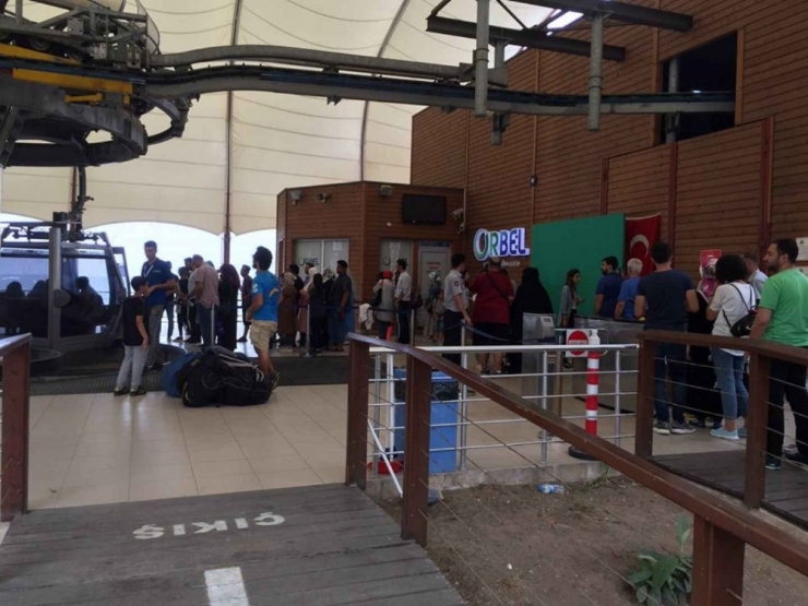 Ordu’da Kadınlara Teleferik Jesti