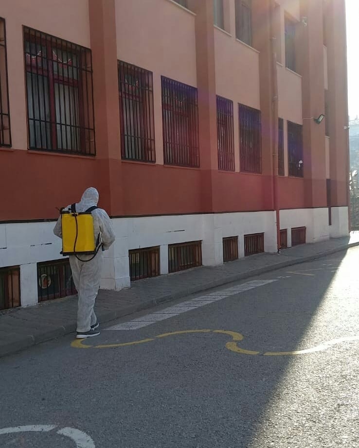 Sincan’da Okullar İlaçlanıyor