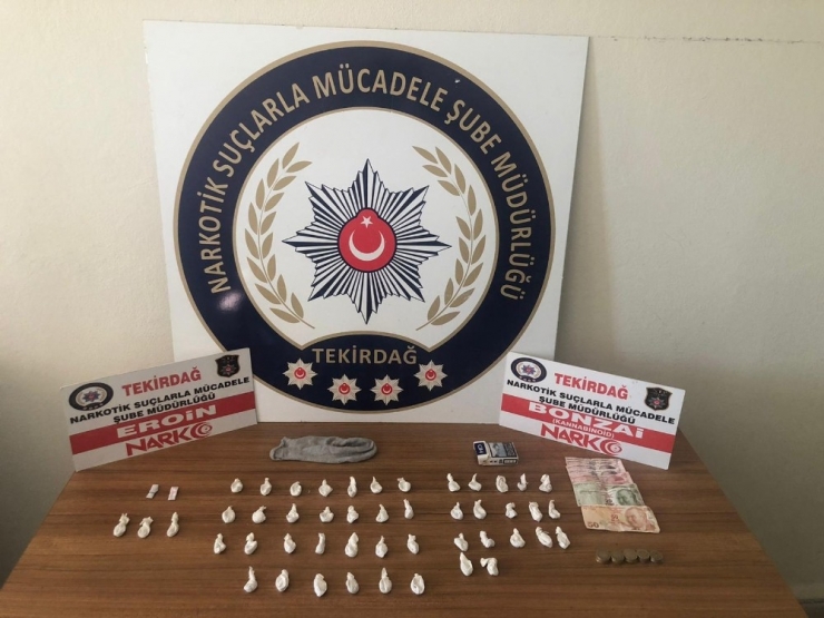 Tekirdağ’da Uyuşturucu Operasyonu