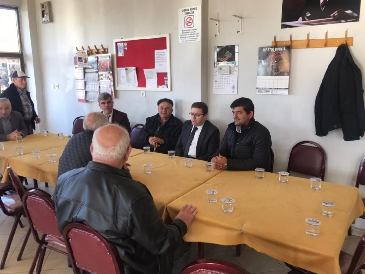 Kaymakamdan Şehidin Dedesine Başsağlığı Ziyareti