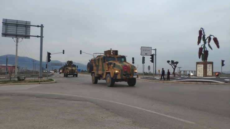 İdlib’e Zırhlı Araç Sevkiyatı