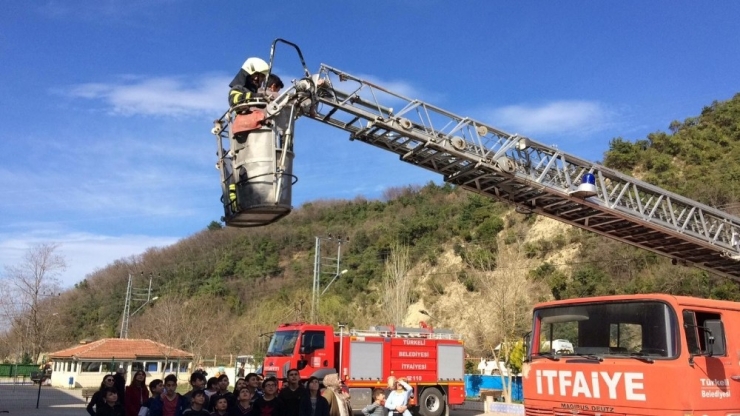 Türkeli’de Yangın Tatbikatı Yapıldı