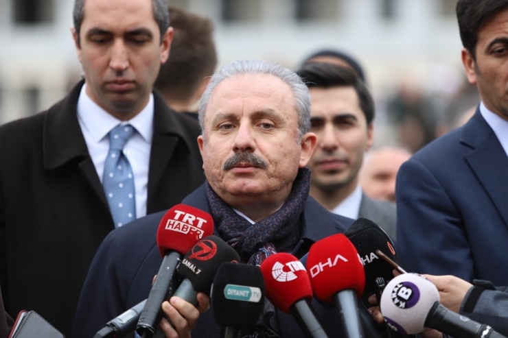 Tbmm Başkanı Şentop: "Bu Tür Görüntüler Türkiye Büyük Millet Meclisi İçin Güzel Görüntüler Değil"