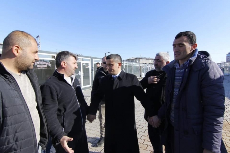 Kaymakam Mehmetbeyoğlu, "Millet Bahçesi" Alanında İncelemelerde Bulundu