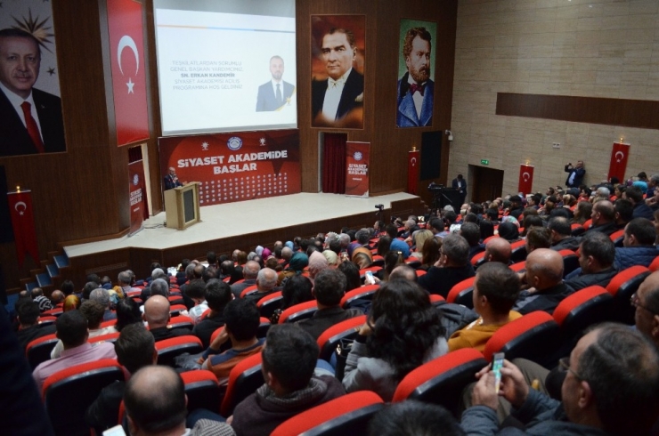 Ak Parti Genel Başkan Yardımcısı Kandemir Tekirdağ’da