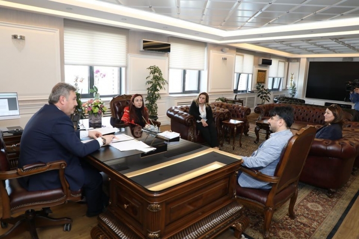 Başkan Palancıoğlu Alzheimer Derneği’ni Misafir Etti