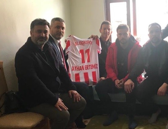 Bilecikspor’dan Bilecikli İdlib Gazisine Ziyaret