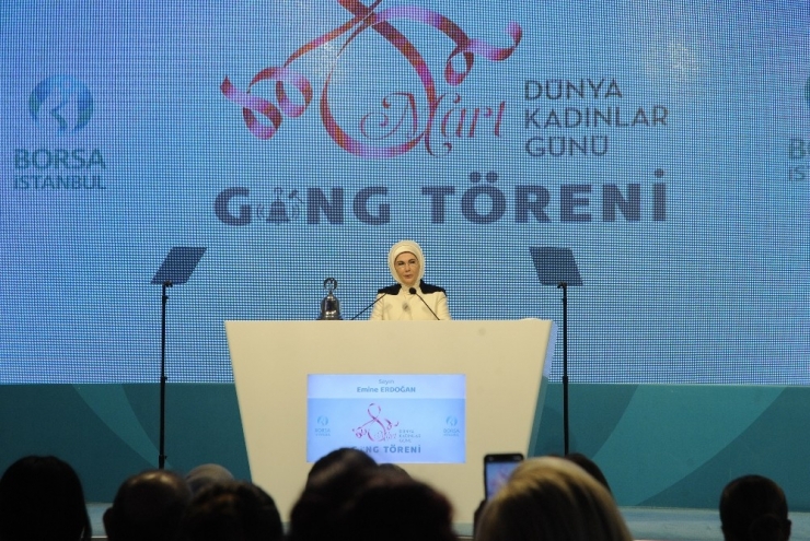 Emine Erdoğan: "Kadınların İş Gücüne Katılımı Son 10 Yılda Erkeklere Göre 4 Kat Fazla Arttı"
