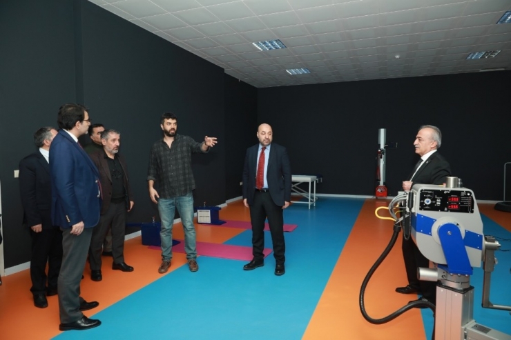 Rektör Çomaklı, İnsan Kaynakları Ofisi Başkanı Salim Atay’ı Ağırladı