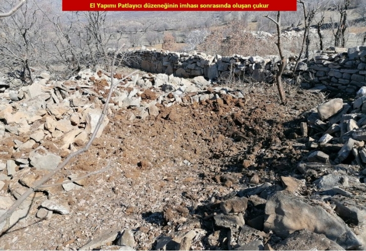 Teröristler Mağarayı İşkence Ve Sorgu Yeri Olarak Kullanmış