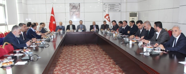 Elazığ’da Deprem Sonrası İstişare Toplantısı