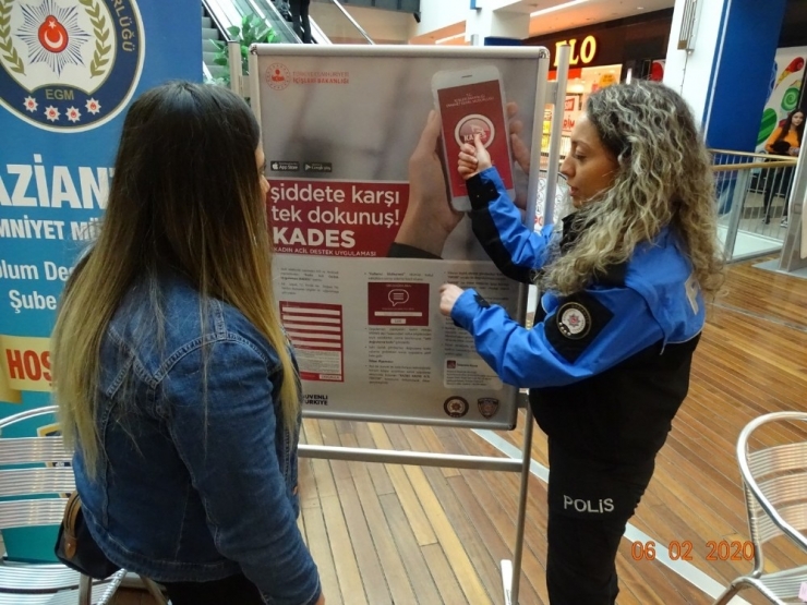 Gaziantep’te Polisi 31 Bin Kadına Ulaştı