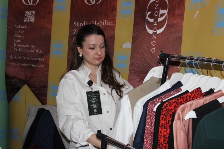 Girişimci Kadınlar Eserlerini Fuarda Sundu