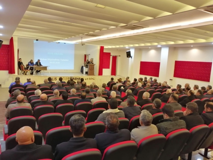 Kilisli Muhtarlar Bilgilendirdi