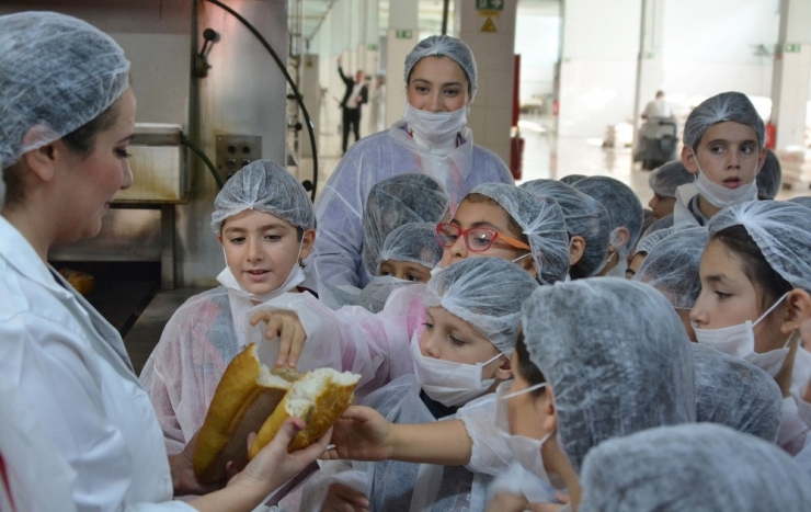 Öğrenciler Ekmek Fabrikasını Gezdi