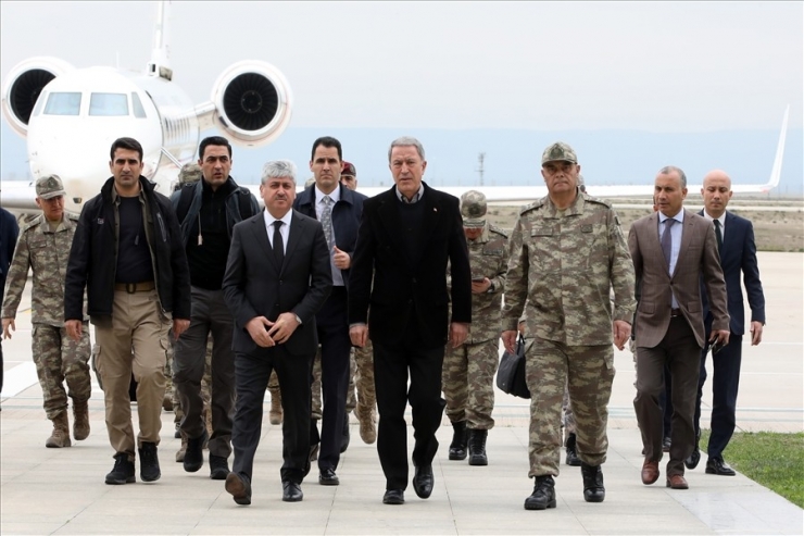 Bakan Akar Ve Komutanlar Hatay’da