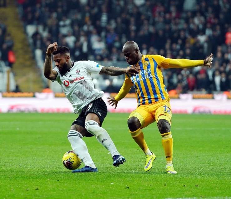 Süper Lig: Beşiktaş: 2 - Mke Ankaragücü: 1 (Maç Sonucu)