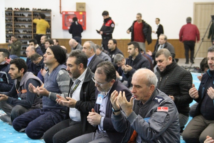 Taksiciler İdlib Şehitleri İçin Mevlit Okuttu