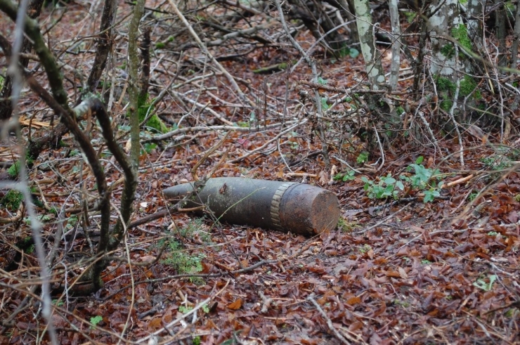 O İlçede 3 Gün Sonra İkinci Kez Tank Topu Mühimmatı Bulundu