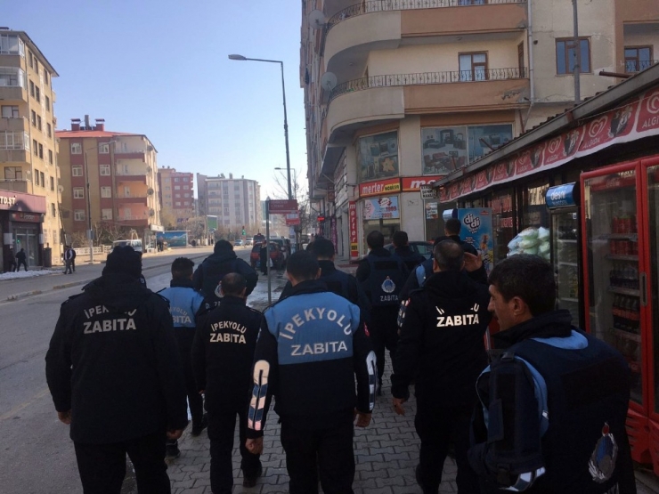 İpekyolu Belediyesinden Seyyar Ve Kaldırım İşgallerine Müdahale