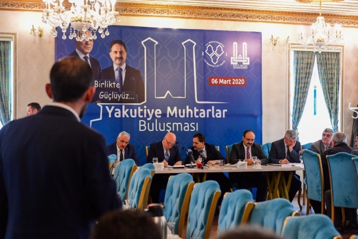Yakutiye’de Muhtarlar Buluşması