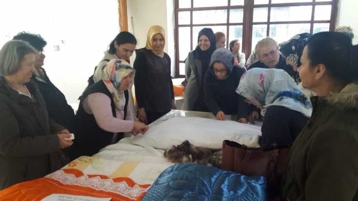 Ustalar Kursiyerlerle Buluştu