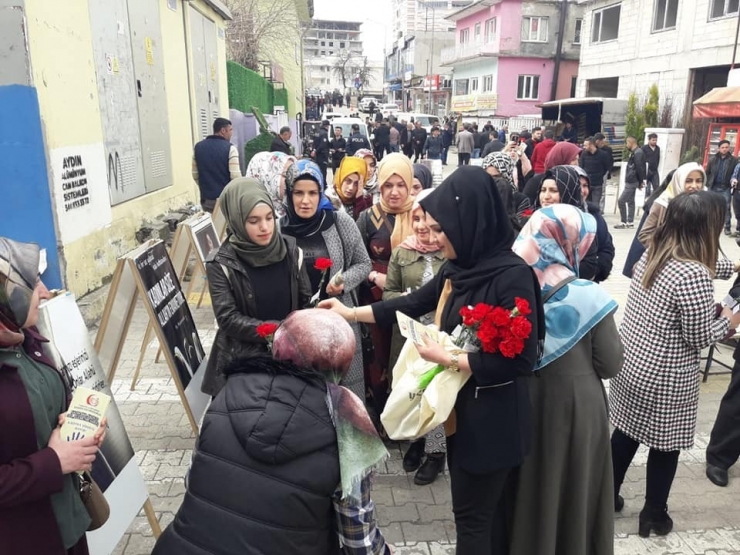 Sason’da Kadına Şiddetle Mücadele Kapsamında Sergi Düzenlendi