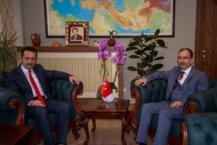 Rektör Beydemir, Vali Şentürk’ü Ziyaret Etti