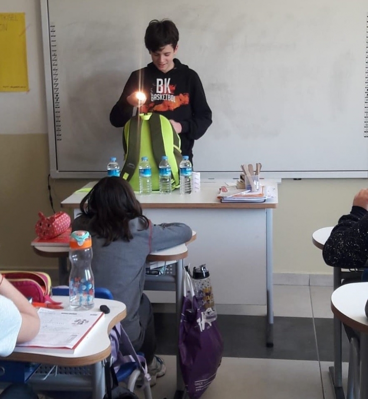 Okulda Deprem Tatbikatı Yapıldı