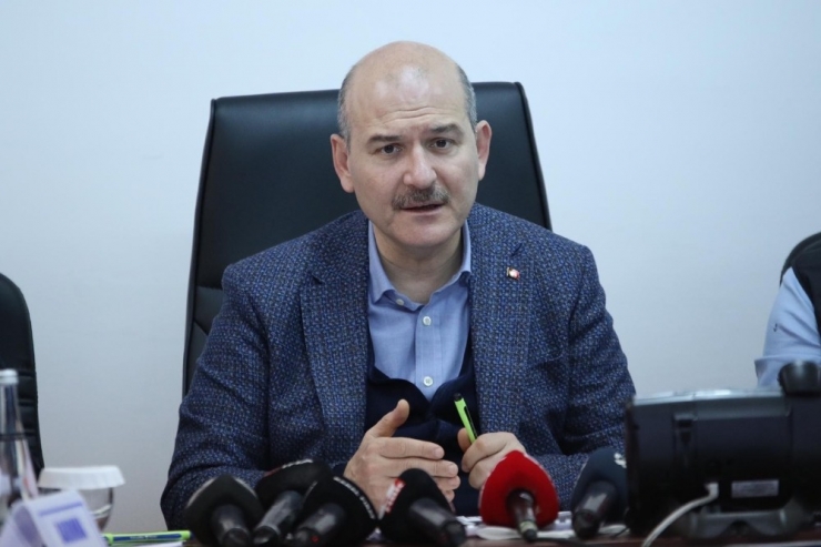 Bakan Soylu: ”143 Bin Kişi Sınırı Geçti, Bu Daha Başlangıç”