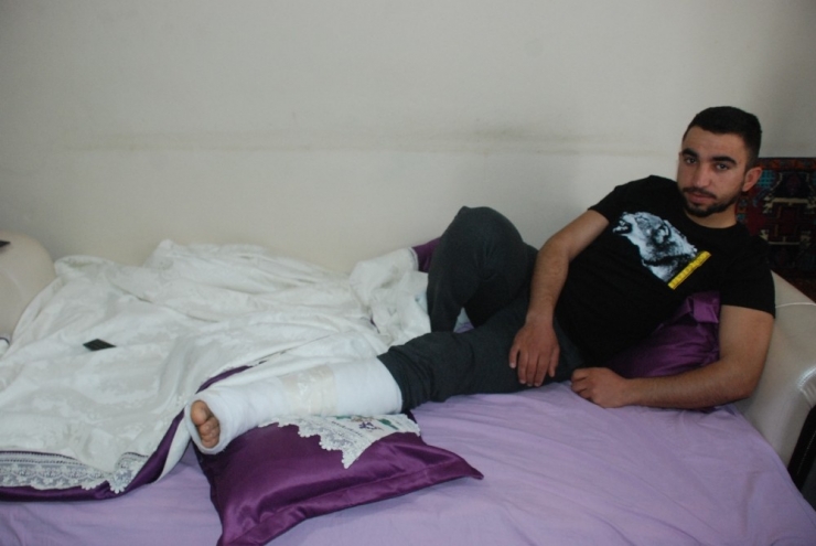 İdlip Gazisi Kurban Kesilerek Dualarla Karşılandı