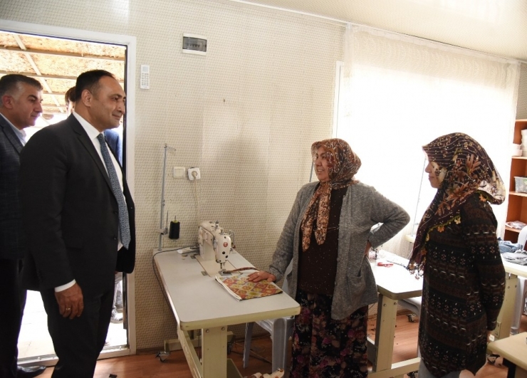 Başkan Yılmaz, Tortek Kursiyerlerini Ziyaret Etti