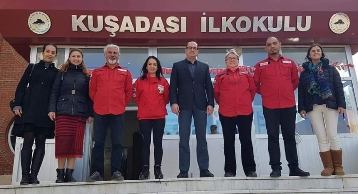 Kuşadası’nda Öğrencilere ’Deprem Bilinçlendirme’ Eğitimi