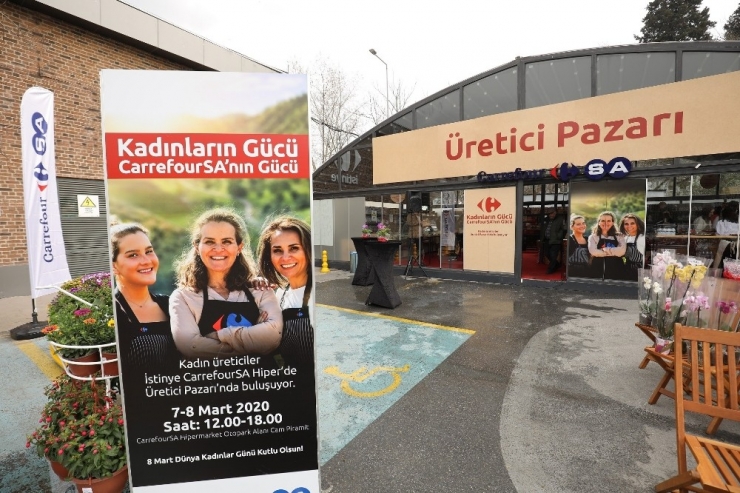 Carrefoursa Dünya Kadınlar Günü’nü Kadın Üreticilerle Kutladı