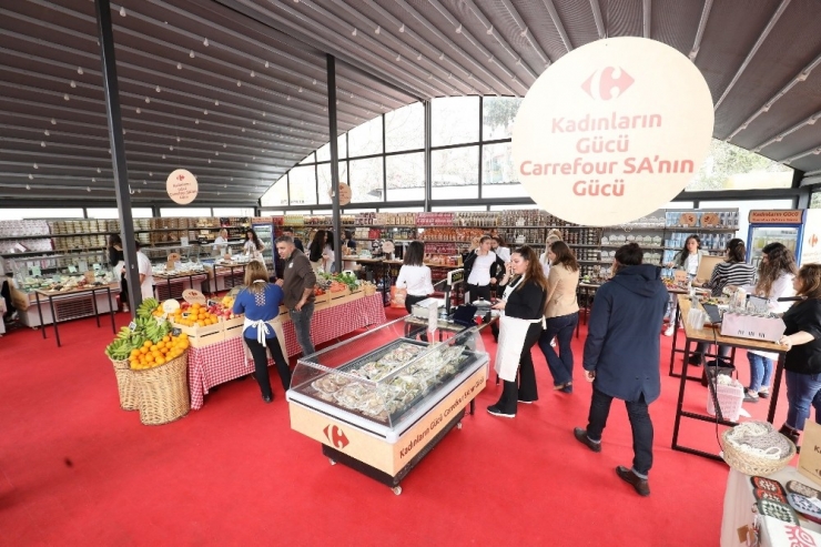 Carrefoursa Dünya Kadınlar Günü’nü Kadın Üreticilerle Kutladı