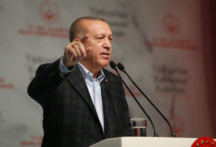 Cumhurbaşkanı Recep Tayyip Erdoğan, “Suriye Topraklarında 59 Şehit Verdik. Buna Karşılık Rejimin 3 Bin 400 Unsurunu Etkisiz Hale Getirdik” Dedi.