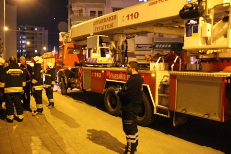 Diyarbakır’da Korkutan Yangın